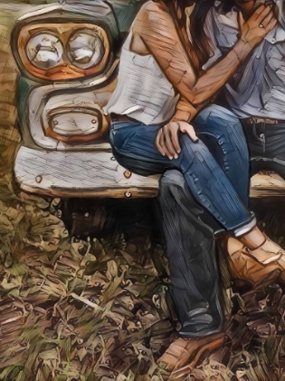 Picture of THOSE CROSS LEGS AND TRUCKS