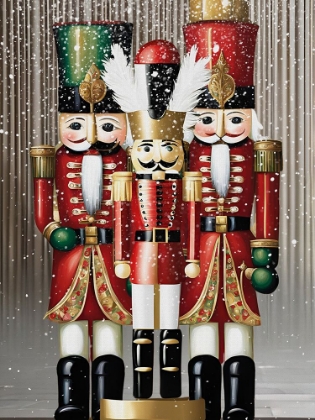 Picture of NUTCRACKERS IN SNOWFALL