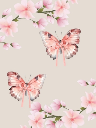 Picture of BUTTERFLIES IN BOWS