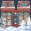 Picture of CHRISTMAS STORE FRONT