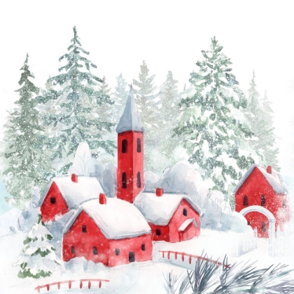 Picture of SNOWFALL VILLAGE