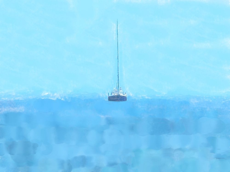 Picture of LONELY BOAT