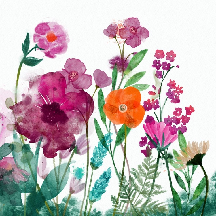 Picture of VIBRANT WILD FLOWERS 2