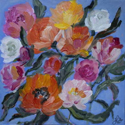Picture of VIOLET BLUE BOUQUET
