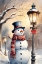 Picture of MERRY LITTLE SNOWMAN