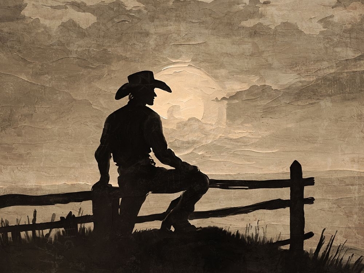 Picture of SUNSET COWBOY 1