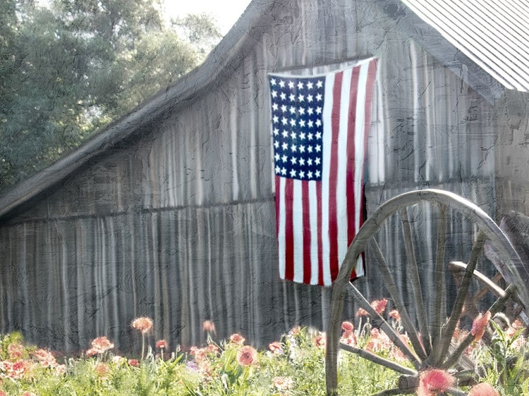Picture of USA WAGON WHEEL BARN