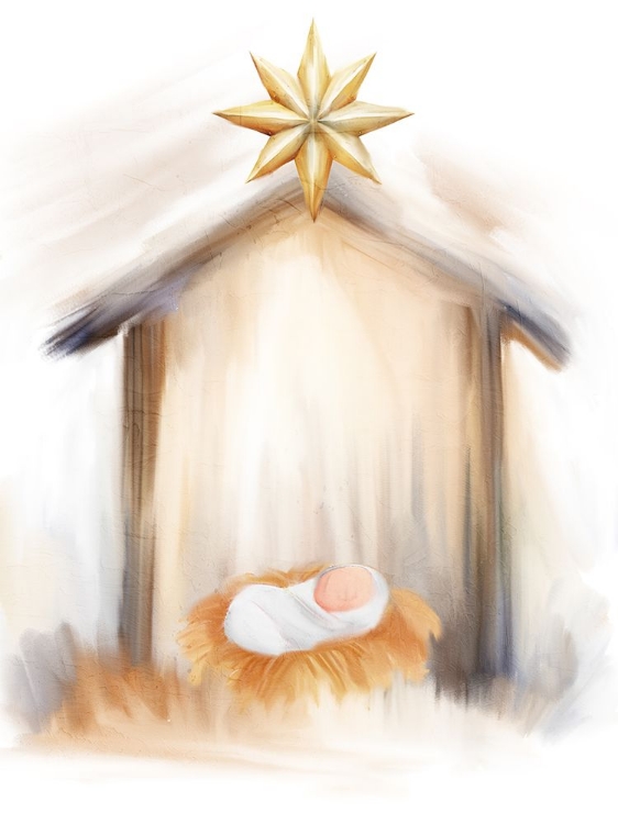 Picture of LYING IN A MANGER
