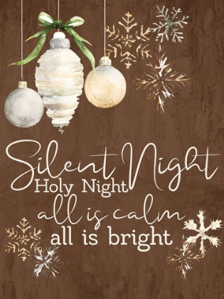 Picture of SILENT NIGHT ORNAMENTS