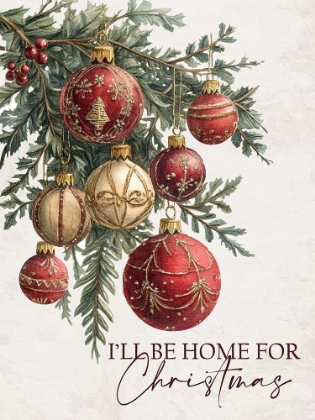 Picture of HOME FOR CHRISTMAS ORNAMENTS