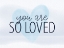 Picture of SO LOVED BLUE
