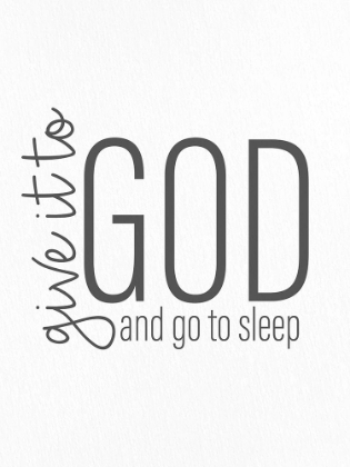 Picture of GIVE IT TO GOD
