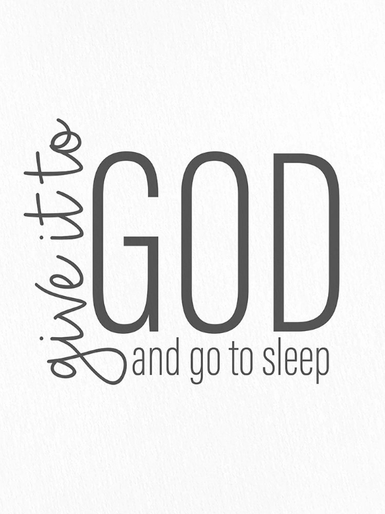 Picture of GIVE IT TO GOD