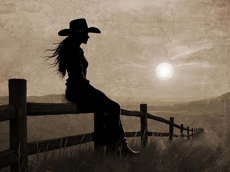 Picture of COWGIRL SUNSET 1