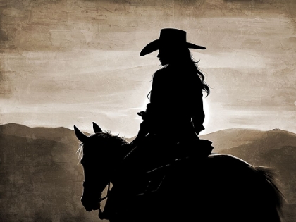 Picture of COWGIRL SUNSET 2
