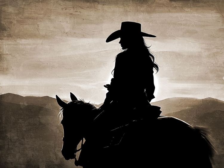 Picture of COWGIRL SUNSET 2