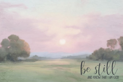 Picture of BE STILL SUNSET