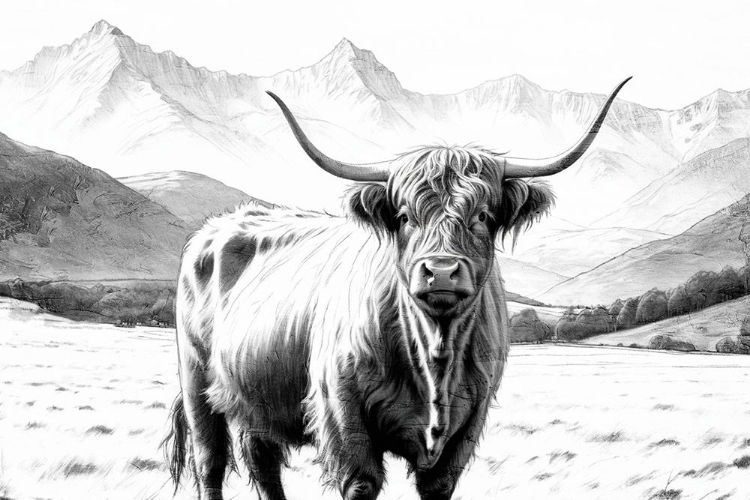 Picture of HIGHLAND SKETCH