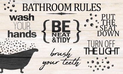 Picture of BATH RULES 2