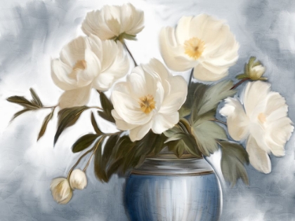 Picture of WHITE FLORALS 1