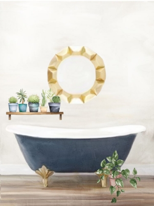 Picture of BLUE AND GOLD BATH 1