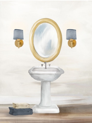 Picture of BLUE AND GOLD BATH 2