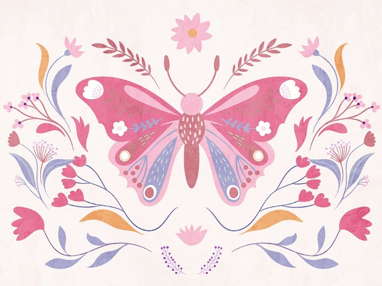 Picture of FOLK BUTTERFLY 1