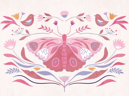 Picture of FOLK BUTTERFLY 2