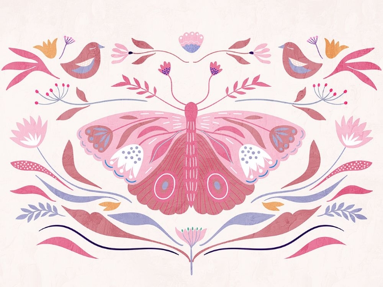 Picture of FOLK BUTTERFLY 2