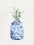 Picture of BLUE FLORAL VASE 2