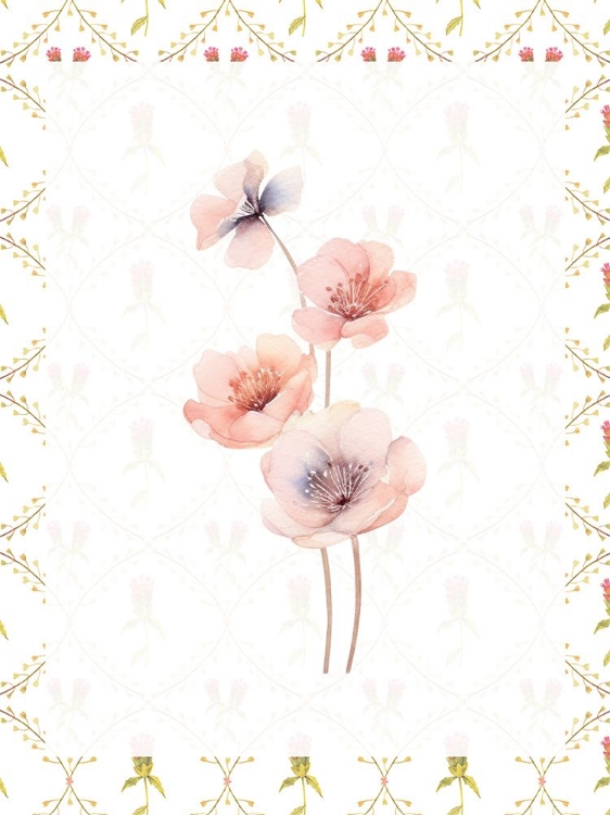 Picture of TRELLIS FLORAL 1