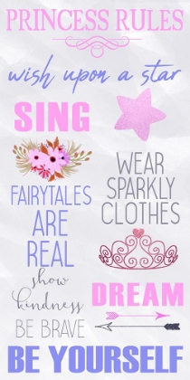 Picture of RULES FOR PRINCESSES 1