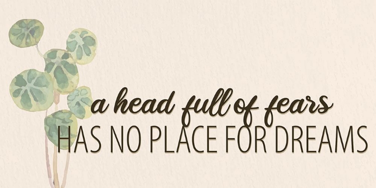 Picture of A HEAD FULL OF FEARS