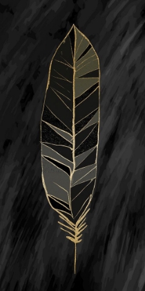 Picture of FEATHER MOOD GOLD 1