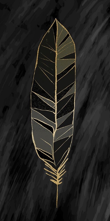 Picture of FEATHER MOOD GOLD 1