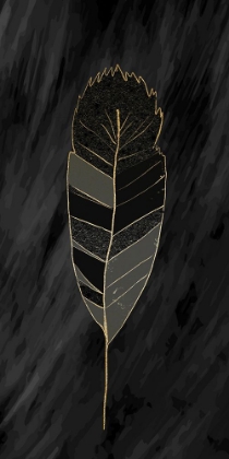 Picture of FEATHER MOOD GOLD 2