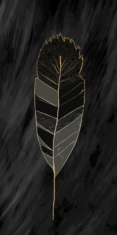 Picture of FEATHER MOOD GOLD 2