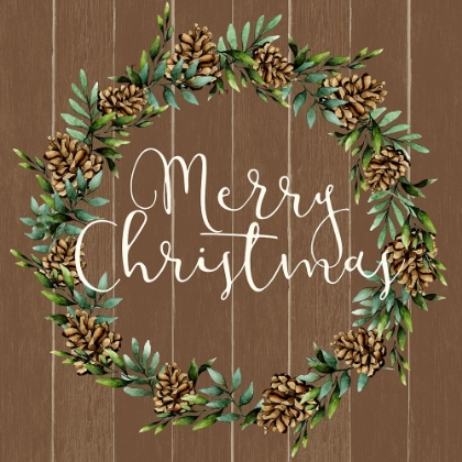 Picture of PINECONE WREATH CHRISTMAS