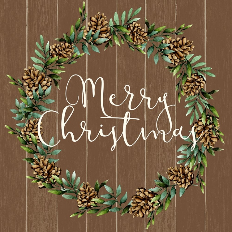 Picture of PINECONE WREATH CHRISTMAS