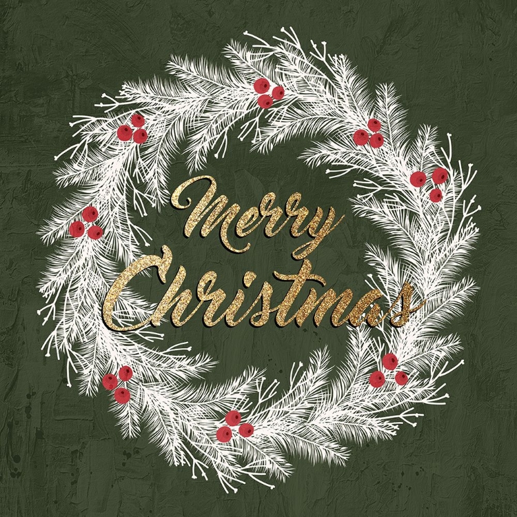 Picture of MERRY CHRISTMAS GOLD
