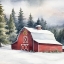 Picture of CHRISTMAS AT THE BARN
