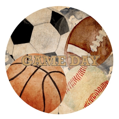 Picture of GAME DAY BALLS CIRCLE