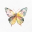 Picture of WATERCOLOR BUTTERFLY 1