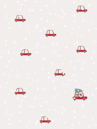 Picture of TRUCKS IN THE SNOW