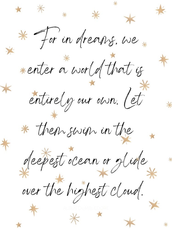 Picture of FOR IN DREAMS