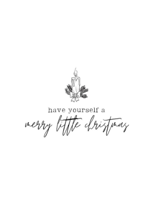 Picture of MERRY LITTLE CHRISTMAS CANDLE