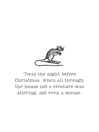 Picture of NOT EVEN A MOUSE