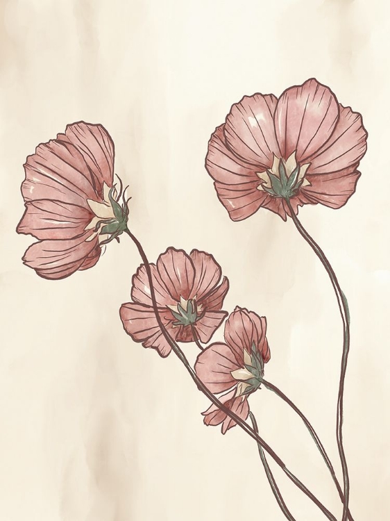 Picture of PINK FLOWERS 2