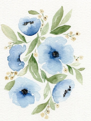 Picture of WATERCOLOR FLOWERS 1