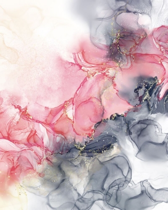 Picture of ALCOHOL INK BOLD PINK AND GREY 2